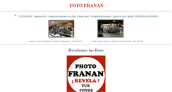 Desktop Screenshot of fotofranan.es
